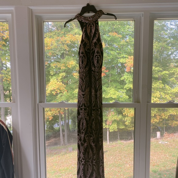 Betsy & Adam Halter Gown - Picture 2 of 4